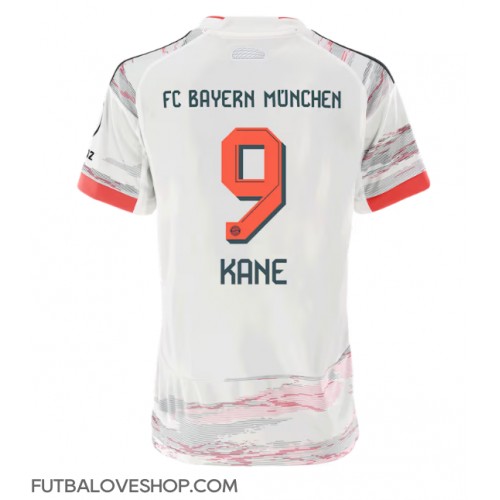 Dres Bayern Munich Harry Kane #9 Preč pre Ženy 2025-26 Krátky Rukáv Dres Bayern Munich Harry Kane #9 Preč pre Ženy 2025-26 Krátky Rukáv